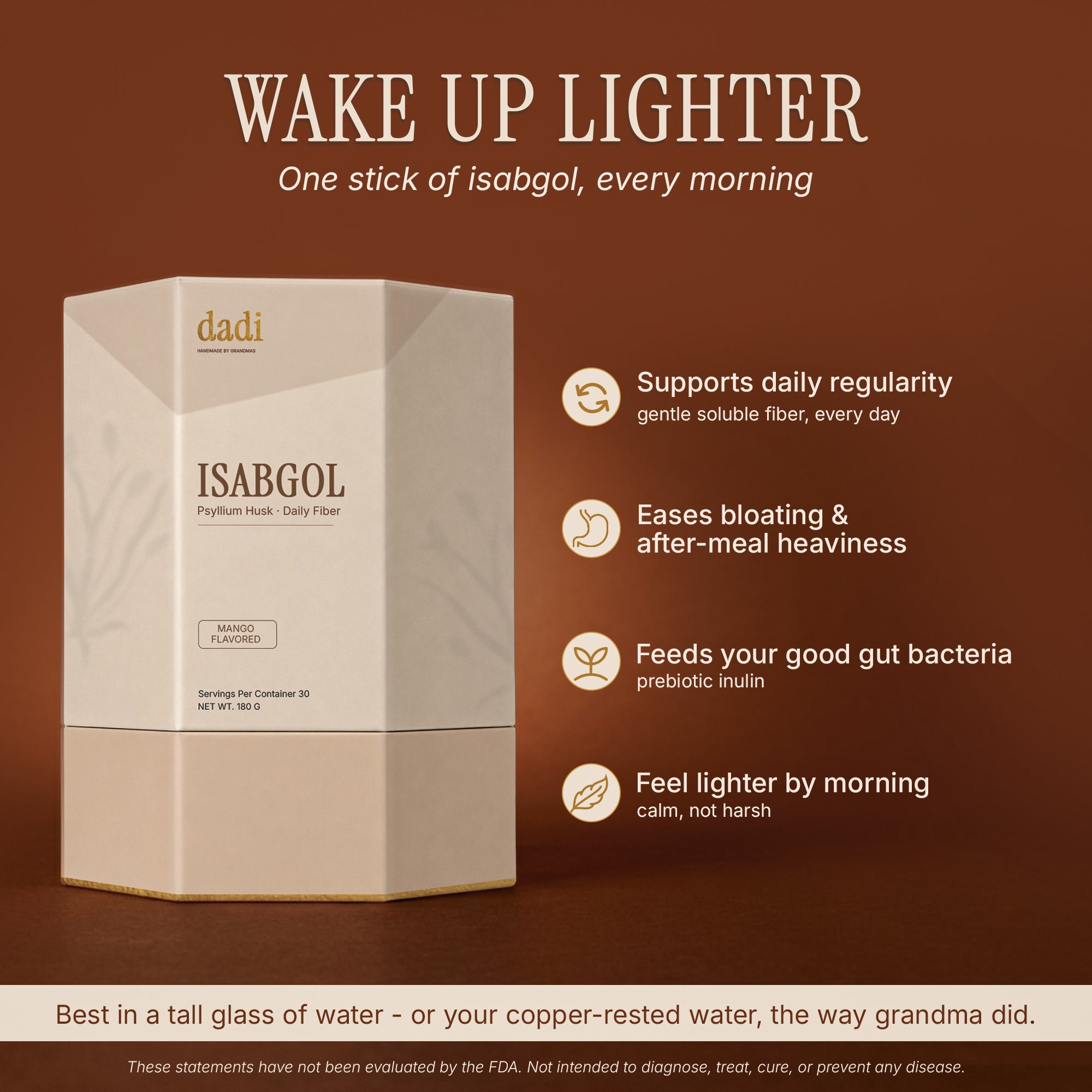 dadi ISABGOL — 1 Tin · 30 days